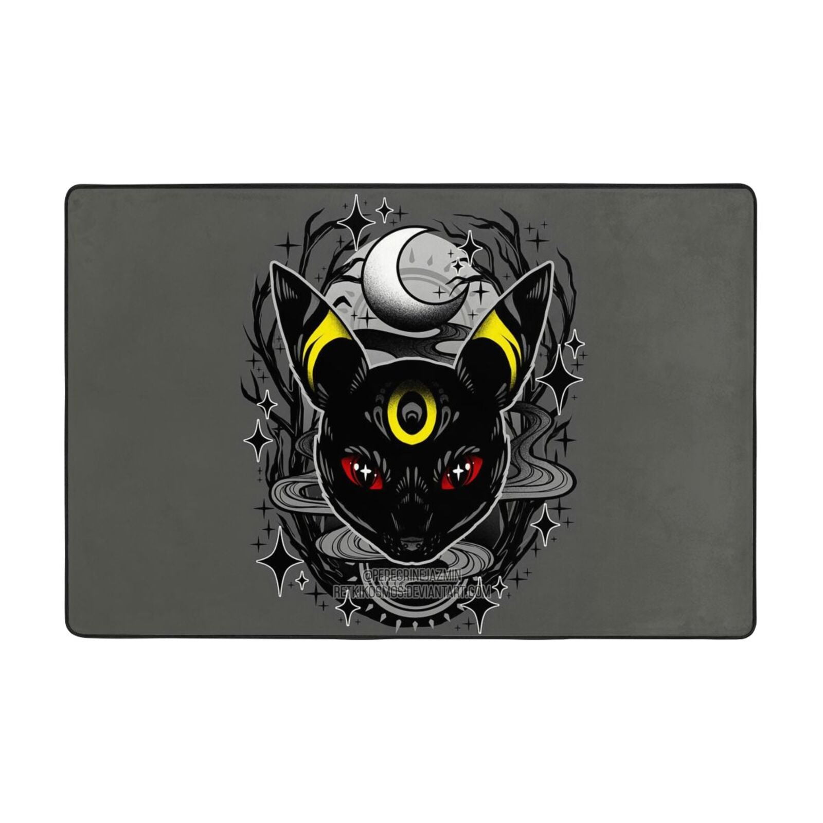 Pokémon Pikachu Umbreon33 Gamer Rug Room Non-Slip Gaming Rug Cool ...