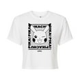 thumbnail image 1 of Pokémon - Pikachu Wink Face - Juniors Cropped Cotton Blend T-Shirt, 1 of 5