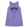 thumbnail image 1 of Pokémon - Pikachu Wink - Youth Girls A-line Dress, 1 of 4