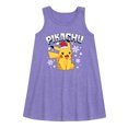 thumbnail image 1 of Pokémon - Pikachu With Hat - Youth Girls A-line Dress, 1 of 4
