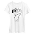thumbnail image 1 of Pokémon - Pikachu - Women's Short Sleeve Graphic T-Shirt, 1 of 5