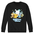 thumbnail image 1 of Pokémon - Pikachu and Friends Pokemon Winter - Men's Crew Fleece Sweatshirt, 1 of 5