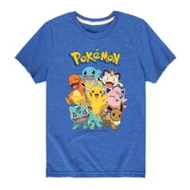 Pokémon - Pikachu and Friends - Youth Short Sleeve Graphic T- Shirt