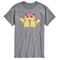 thumbnail image 1 of Pokémon - Pikachus In Circle-Men's Short Sleeve Graphic T-Shirt, 1 of 4