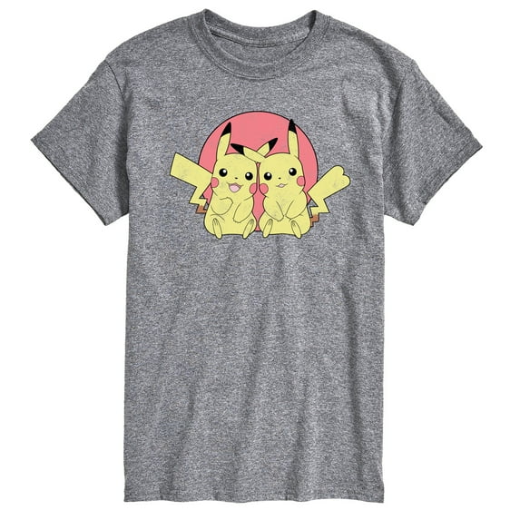 Pokémon - Pikachus In Circle-Men's Short Sleeve Graphic T-Shirt