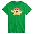 thumbnail image 1 of Pokémon - Pikachus In Circle-Men's Short Sleeve Graphic T-Shirt, 1 of 4