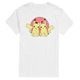 thumbnail image 1 of Pokémon - Pikachus In Circle-Men's Short Sleeve Graphic T-Shirt, 1 of 4