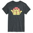 thumbnail image 1 of Pokémon - Pikachus In Circle-Men's Short Sleeve Graphic T-Shirt, 1 of 4