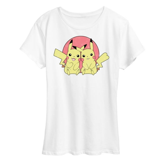 Pokémon - Pikachus In Circle- Women's Short Sleeve Graphic T-Shirt