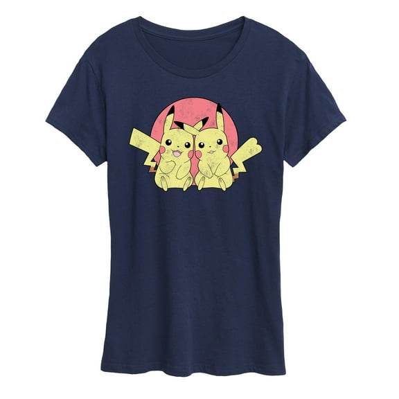 Pokémon - Pikachus In Circle- Women's Short Sleeve Graphic T-Shirt