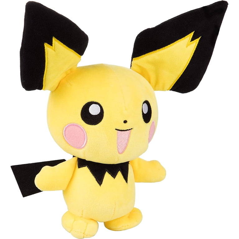 Pokmon Officially Licensed Pichu Plushie, Super Soft 8"" Toy Inspired by Anime and Trading Cards" - Walmart.com Pokmon Officially Licensed Pichu Plushie, Super Soft 8"" Toy Inspired by Anime and Trading Cards" - Walmart.com