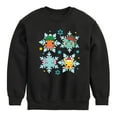 thumbnail image 1 of Pokémon - Poké Flakes - Youth Crewneck Fleece Sweatshirt, 1 of 5