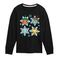 thumbnail image 1 of Pokémon - Poké Flakes - Youth Long Sleeve Graphic T-Shirt, 1 of 5