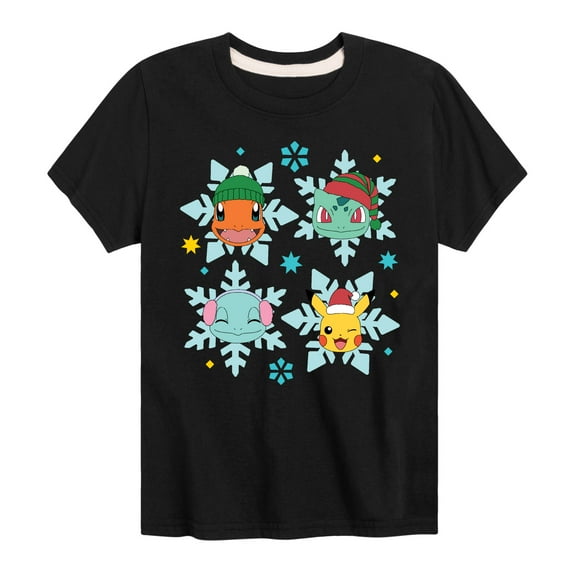Pokémon - Poké Flakes - Youth Short Sleeve Graphic T-Shirt