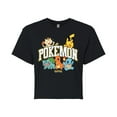 thumbnail image 1 of Pokémon - Pokémon Athletic - Juniors Cropped Cotton Blend T-Shirt, 1 of 5