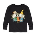 thumbnail image 1 of Pokémon - Pokémon Athletic Logo - Youth Long Sleeve Graphic T-Shirt, 1 of 4
