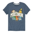 thumbnail image 1 of Pokémon - Pokémon Athletic Logo - Youth Short Sleeve Graphic T-Shirt, 1 of 5