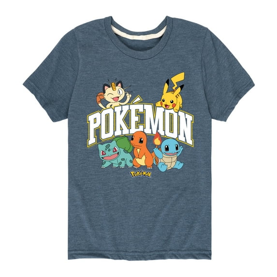 Pokémon - Pokémon Athletic Logo - Youth Short Sleeve Graphic T-Shirt