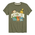 thumbnail image 1 of Pokémon - Pokémon Athletic Logo - Youth Short Sleeve Graphic T-Shirt, 1 of 4