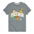 thumbnail image 1 of Pokémon - Pokémon Athletic Logo - Youth Short Sleeve Graphic T-Shirt, 1 of 5