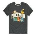 thumbnail image 1 of Pokémon - Pokémon Athletic Logo - Youth Short Sleeve Graphic T-Shirt, 1 of 5