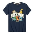 thumbnail image 1 of Pokémon - Pokémon Athletic Logo - Youth Short Sleeve Graphic T-Shirt, 1 of 4