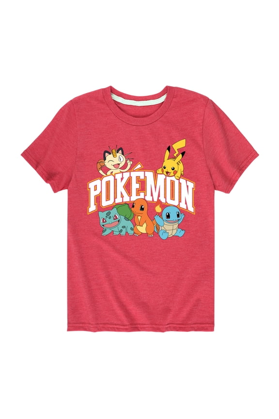 Pokémon - Pokémon Athletic Logo Short Sleeve Graphic T-Shirt