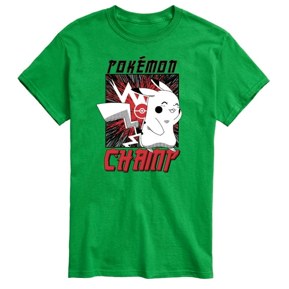 Pokémon - Pokémon Champ - Men's Short Sleeve Graphic T-Shirt