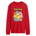 thumbnail image 1 of Pokémon - Pokémon Character Group - Men's Long Sleeve T-Shirt, 1 of 4