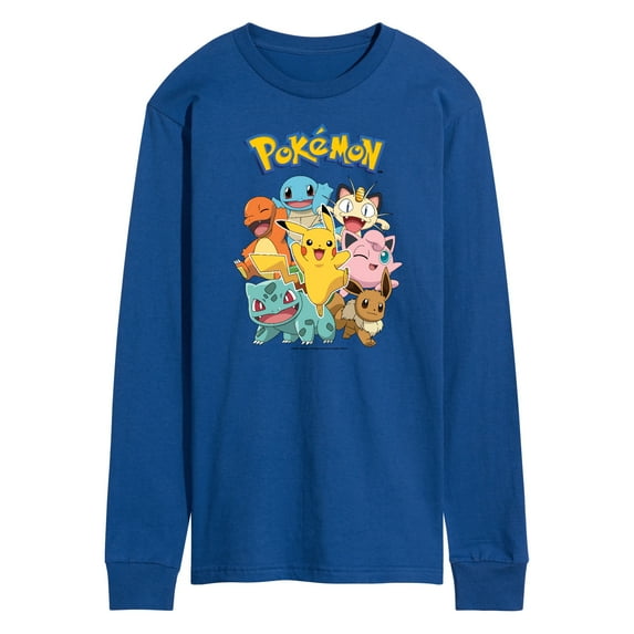 Pokémon - Pokémon Character Group - Men's Long Sleeve T-Shirt