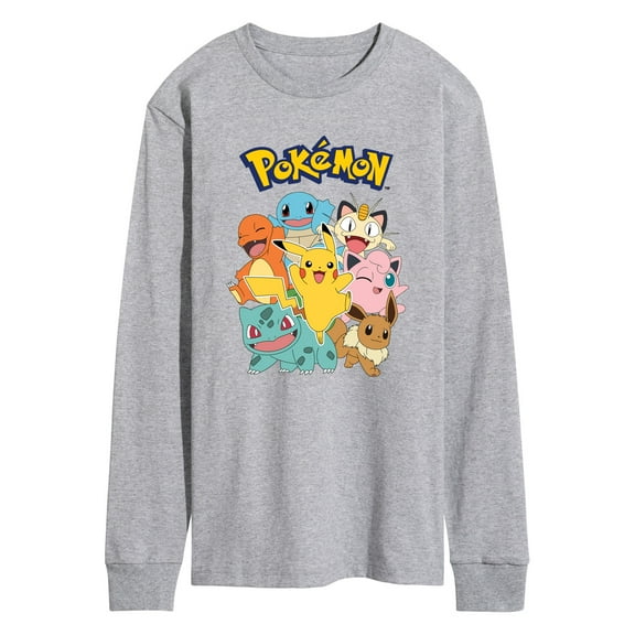 Pokémon - Pokémon Character Group - Men's Long Sleeve T-Shirt
