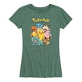 thumbnail image 1 of Pokémon - Pokémon Character Group - Women's Short Sleeve Graphic T-Shirt, 1 of 5