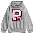thumbnail image 1 of Pokémon - Pokémon Collegiate Letter Oversized Fleece Hoodie Sweatshirt, 1 of 3