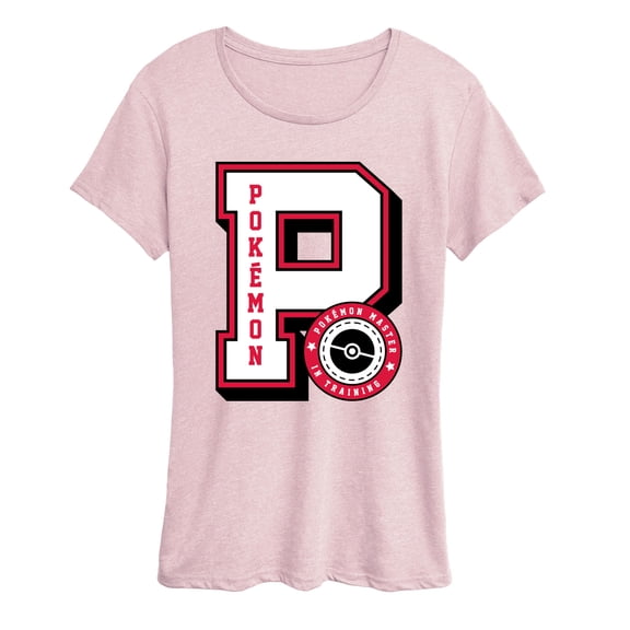 Pokémon - Pokémon Collegiate Letter - Women's Short Sleeve Graphic T-Shirt