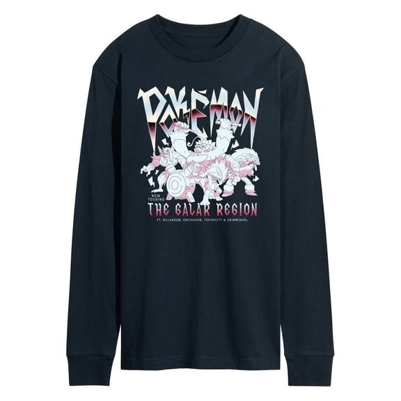 Pokémon - Pokémon Heavy Metal - Men's Long Sleeve Graphic T-Shirt