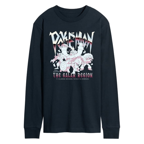 Pokémon - Pokémon Heavy Metal Men's Long Sleeve Graphic T-Shirt