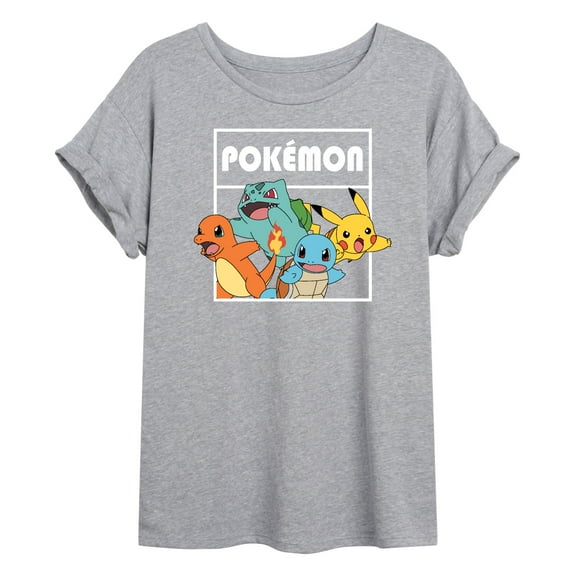 Pokémon - Pokémon Punk Icons - Women's Oversized T-Shirt