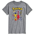 thumbnail image 1 of Pokémon - Pokémon Punk Icons - Men's Short Sleeve Graphic T-Shirt, 1 of 5