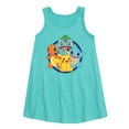 thumbnail image 1 of Pokémon - Pokémon Round Group - Youth Girls A-line Dress, 1 of 4