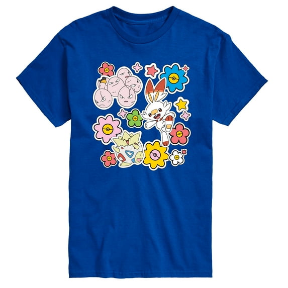 Pokémon - Pokémon Spring Stickers - Men's Short Sleeve Graphic T-Shirt