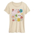 thumbnail image 1 of Pokémon - Pokémon Spring Stickers - Women's Short Sleeve Graphic T-Shirt, 1 of 4