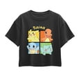 thumbnail image 1 of Pokémon - Pokémon Squared Muted  - Youth Girl Short Sleeve Boxy Tee, 1 of 4