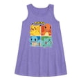 thumbnail image 1 of Pokémon - Pokémon Squares - Youth Girls A-line Dress, 1 of 4