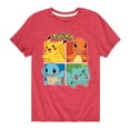 thumbnail image 1 of Pokémon - Pokémon Squares - Youth Short Sleeve Graphic T-Shirt, 1 of 5