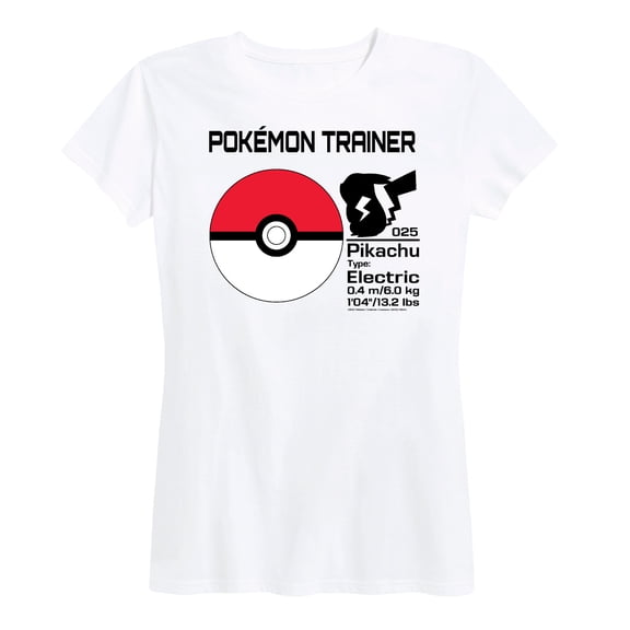 Pokémon - Pokémon Trainer - Women's Short Sleeve Graphic T-Shirt