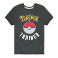 thumbnail image 1 of Pokémon - Pokémon Trainer - Youth Short Sleeve Graphic T-Shirt, 1 of 5