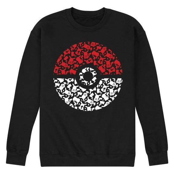 Pokémon - Pokeball Pikachu - Men's Crew Fleece Sweatshirt