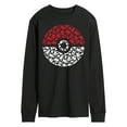 thumbnail image 1 of Pokémon - Pokeball Pikachu Pattern  - Men's Long Sleeve T-Shirt, 1 of 5
