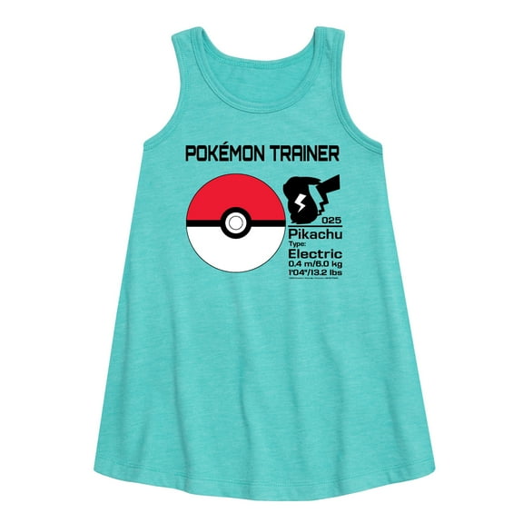 Pokémon - Pokeball Trainer - Youth Girls A-line Dress