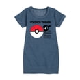thumbnail image 1 of Pokémon - Pokeball Trainer - Youth Girls Fleece Dress, 1 of 5